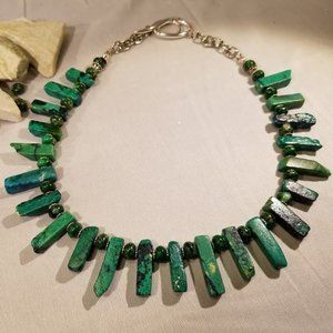 Superior Imperial Jasper Stone Necklace